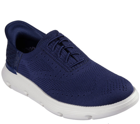 Pantofi sport, barbati, SKECHERS GARZA PAMA SLIP-INS 205303-NVY bleumarin, textil
